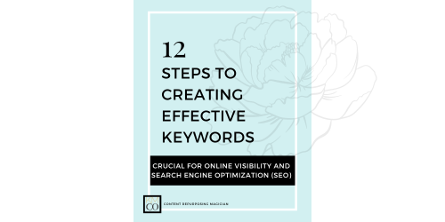 12 Steps to creating effective keywords | Kim McDaniels